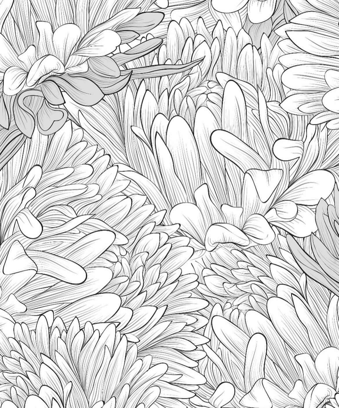 Flor gris