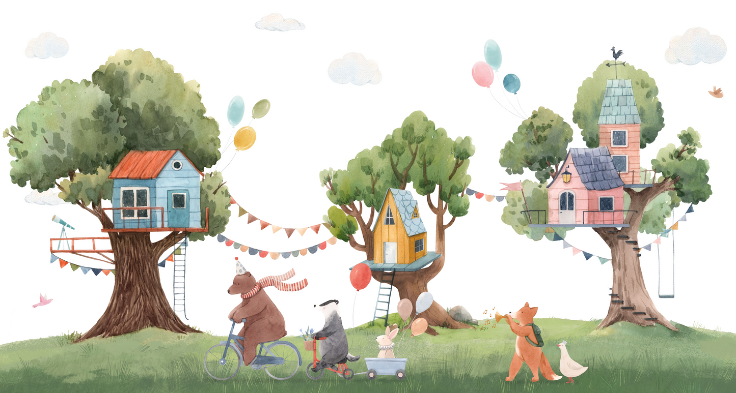 Fiesta en el árbol