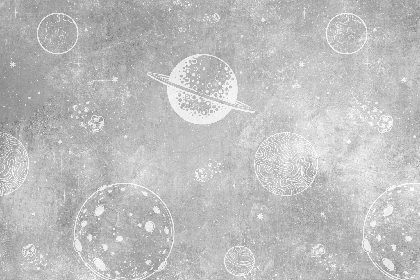 Universo en textura gris