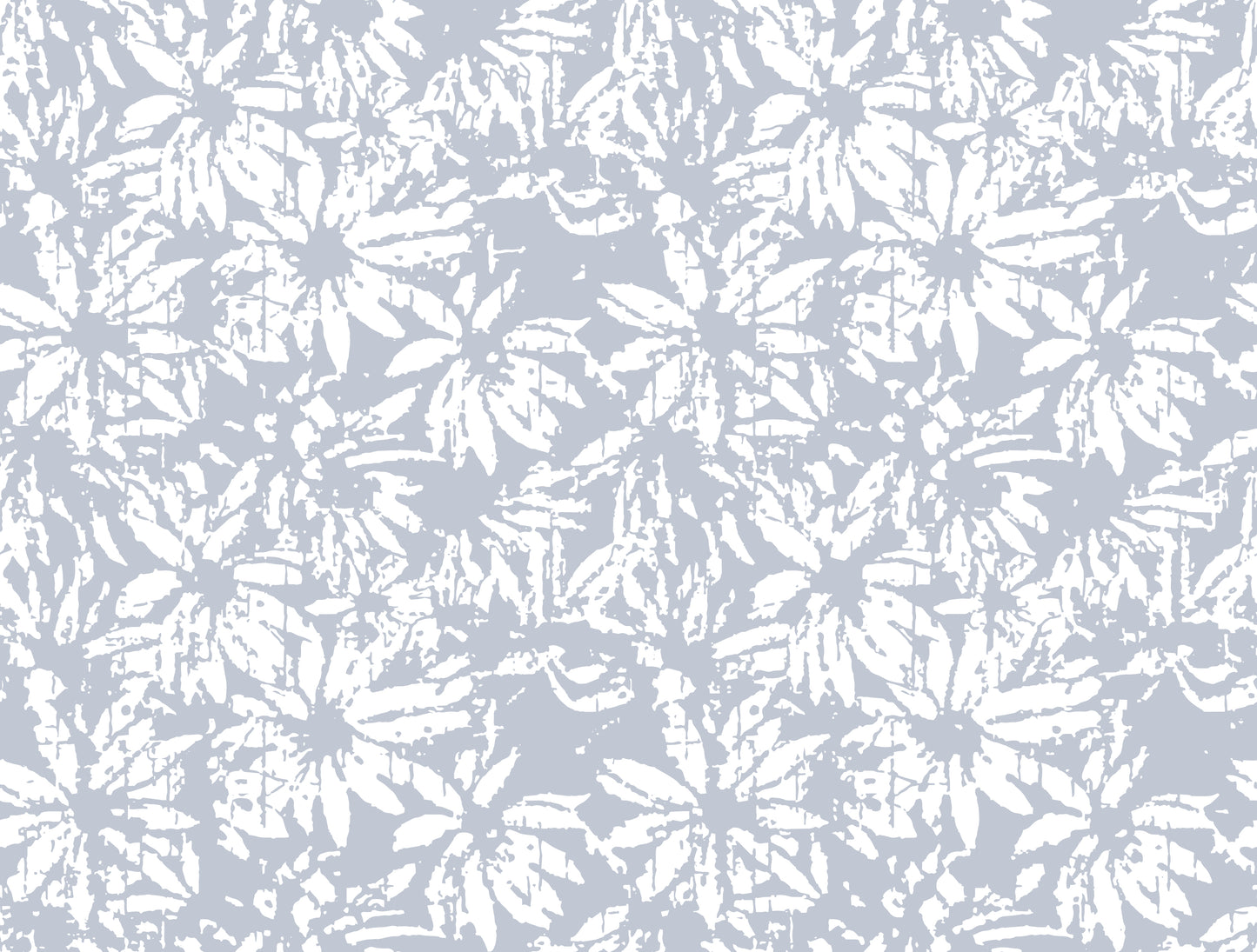 Flores gastadas azules