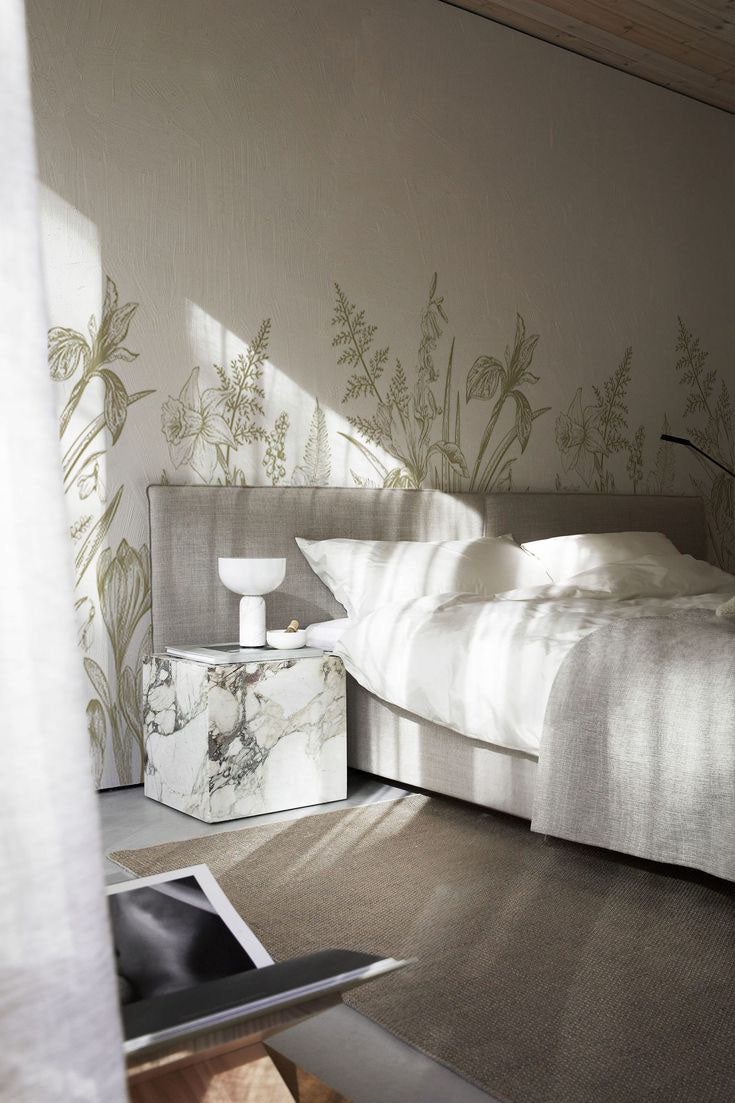 Flores y botánica verde