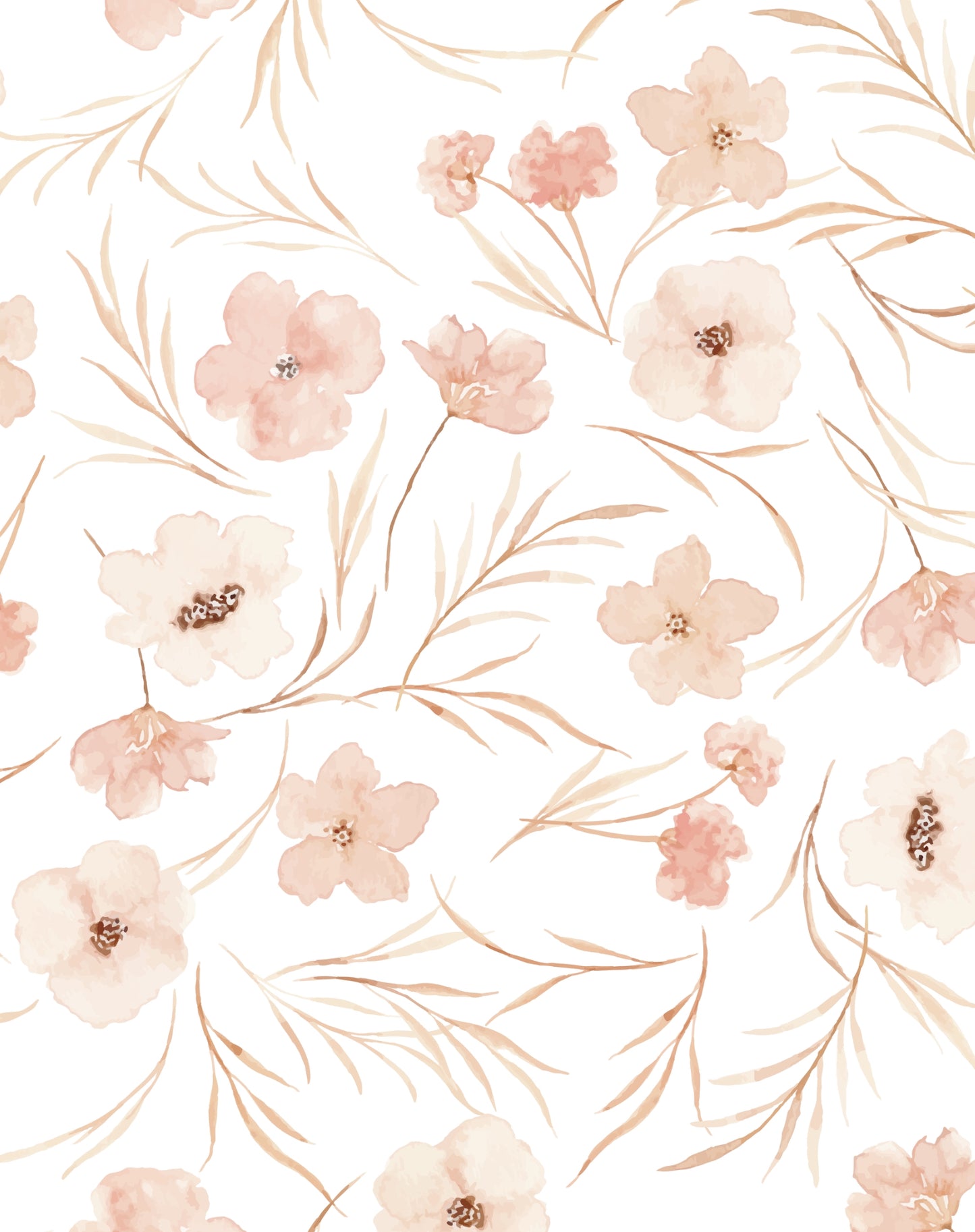 Al viento floral rosa