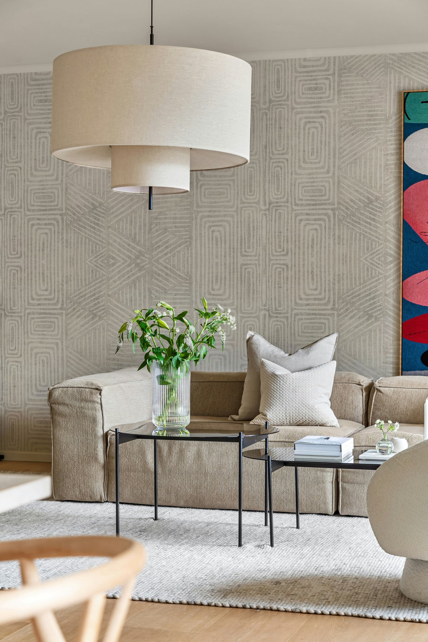 Trivial múltiple beige