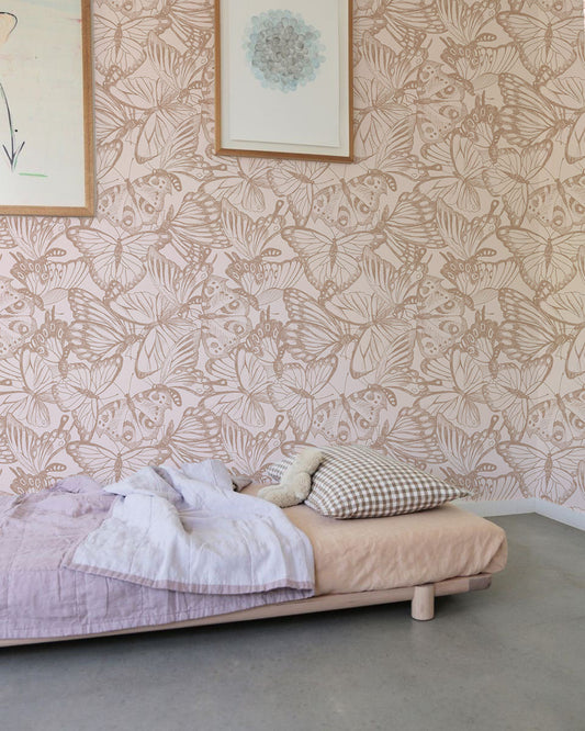 Mariposas detalle rosa