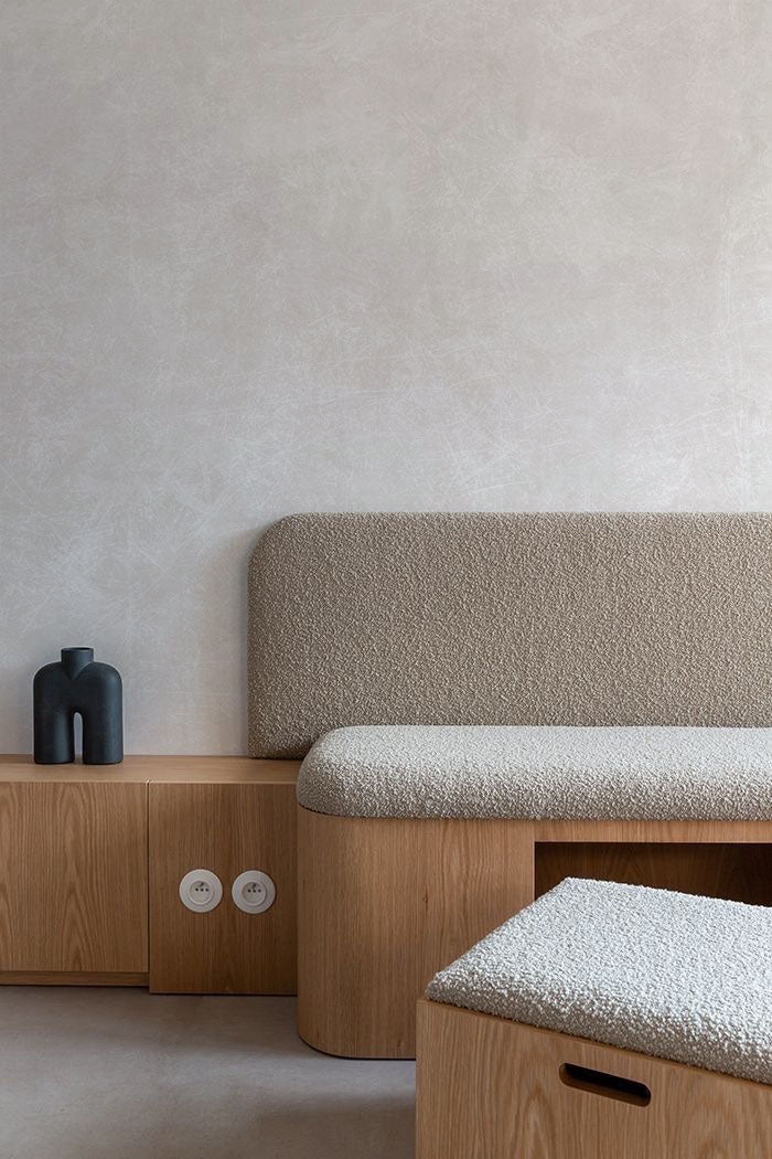Textura rayada beige