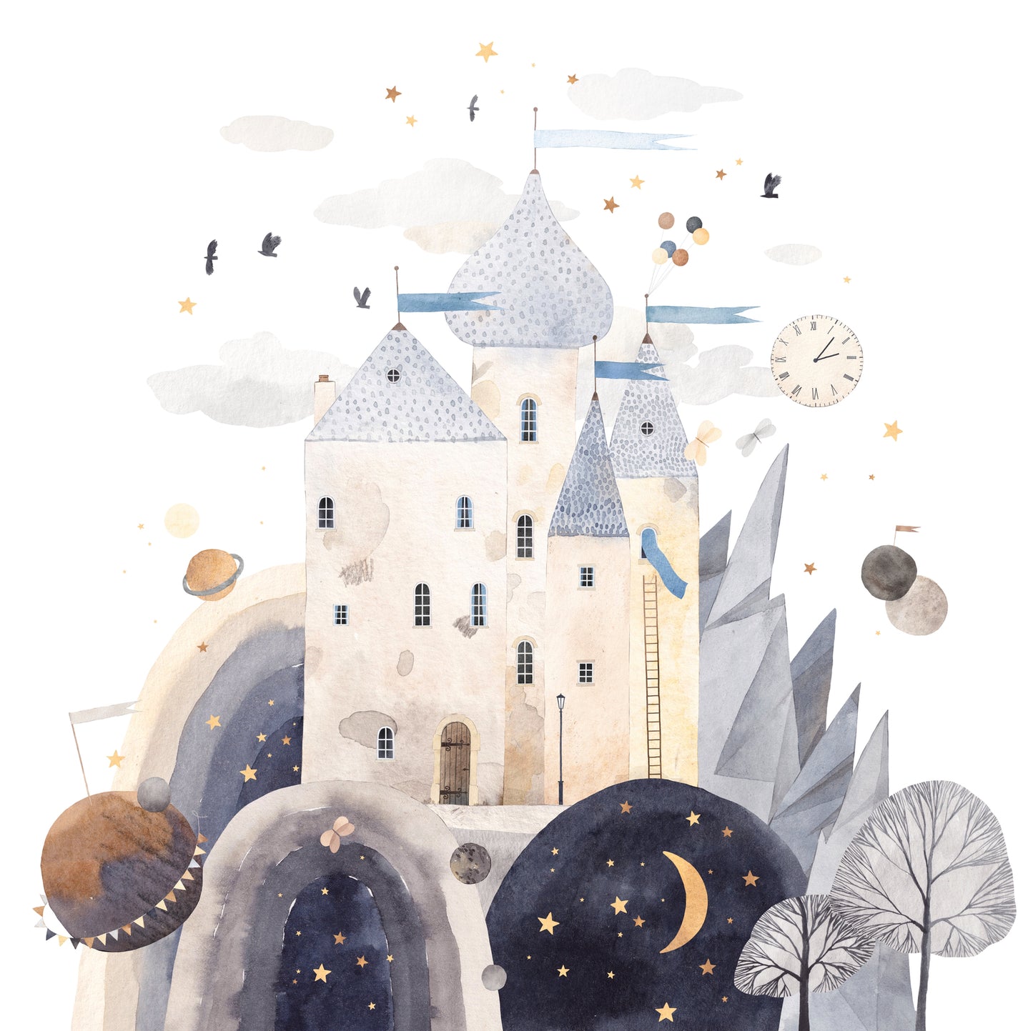 Castillo en el espacio