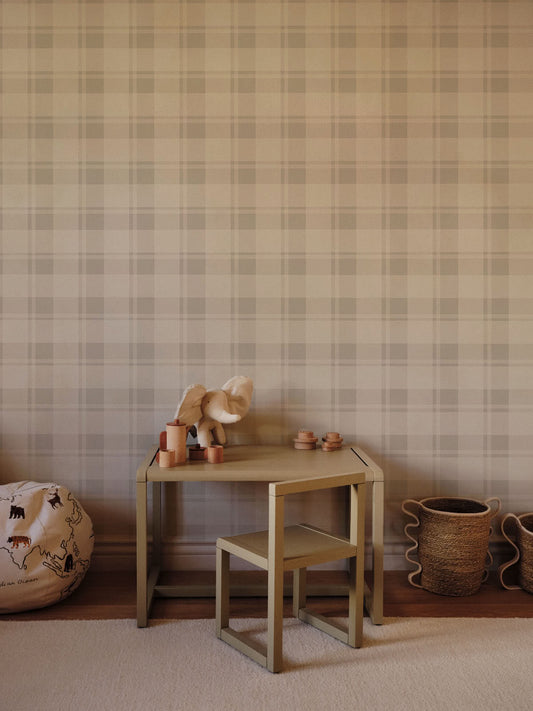 Cuadrille beige y blando