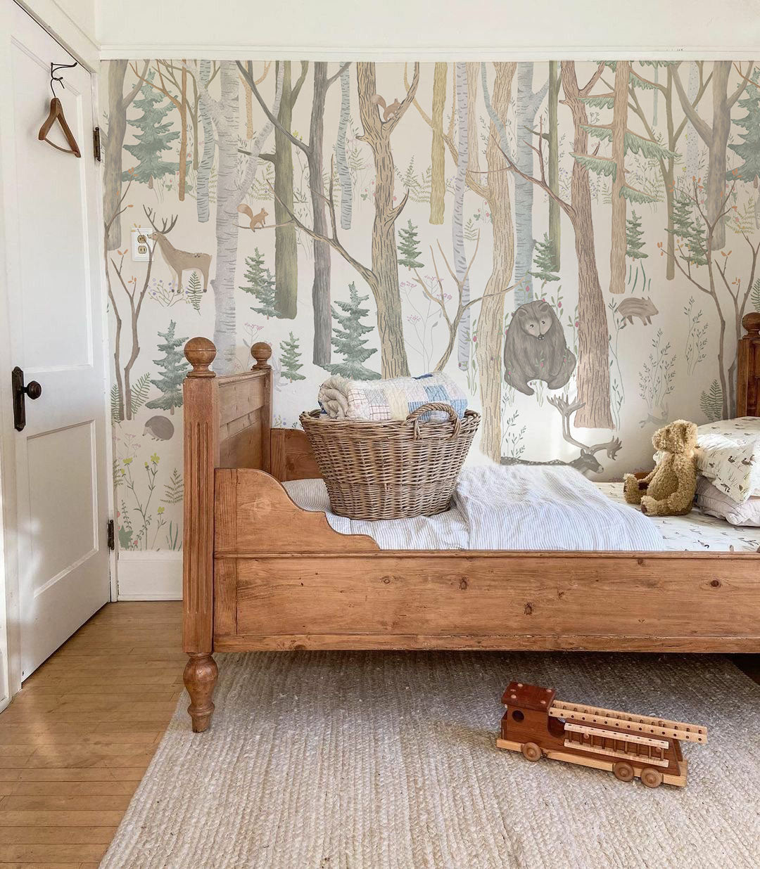 Bosque y animales claro