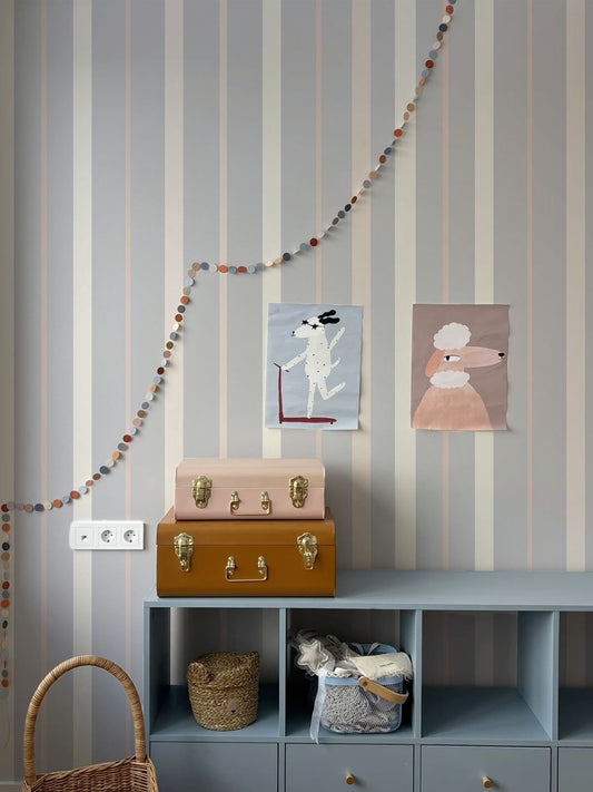 Líneas triple morado