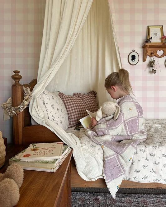 Simple cuadrille rosa