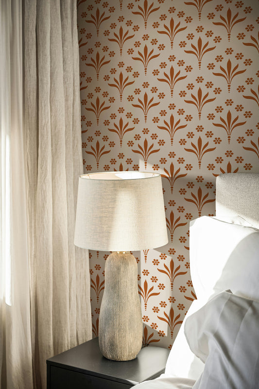 Patrón forma en pétalos