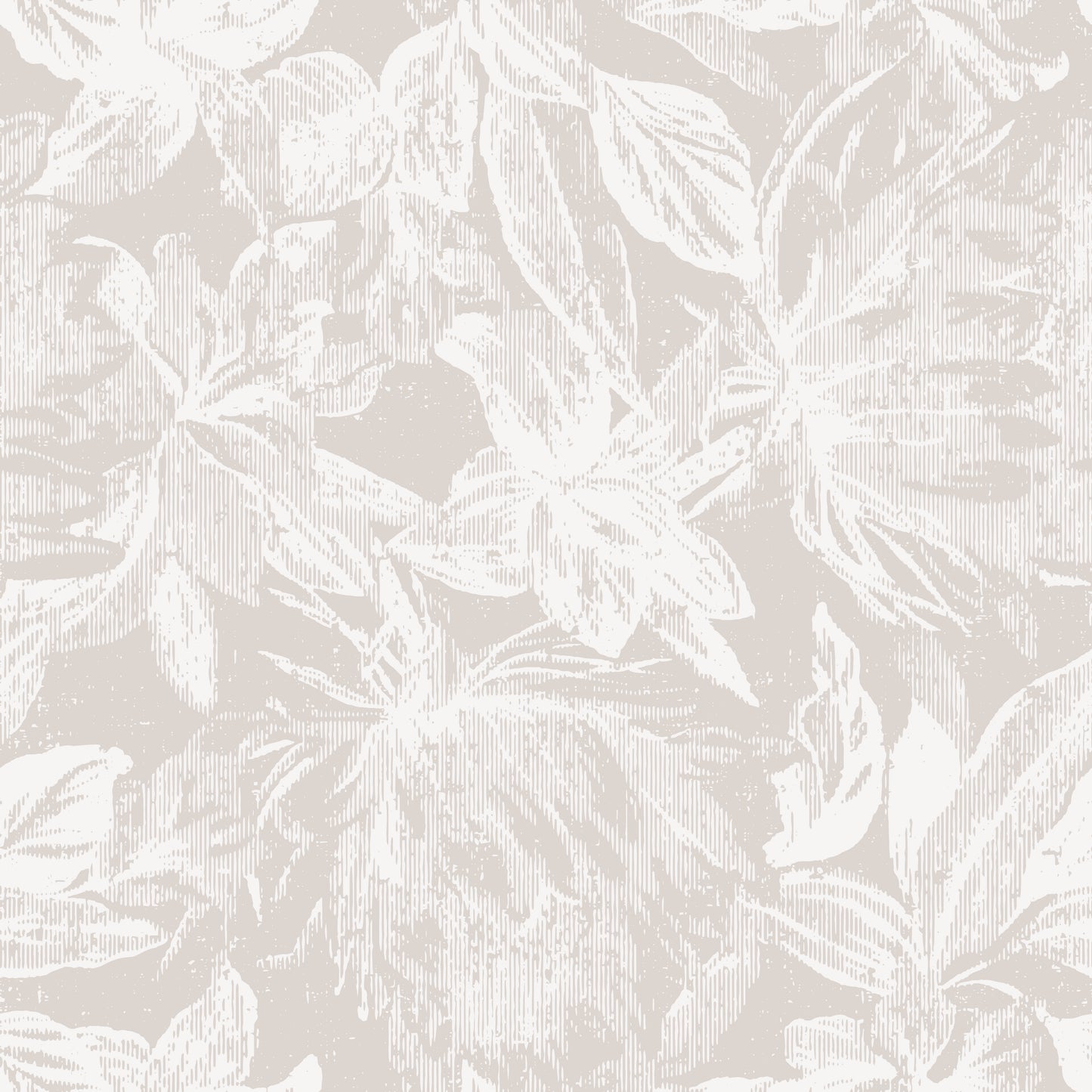 Flores antiguas beige