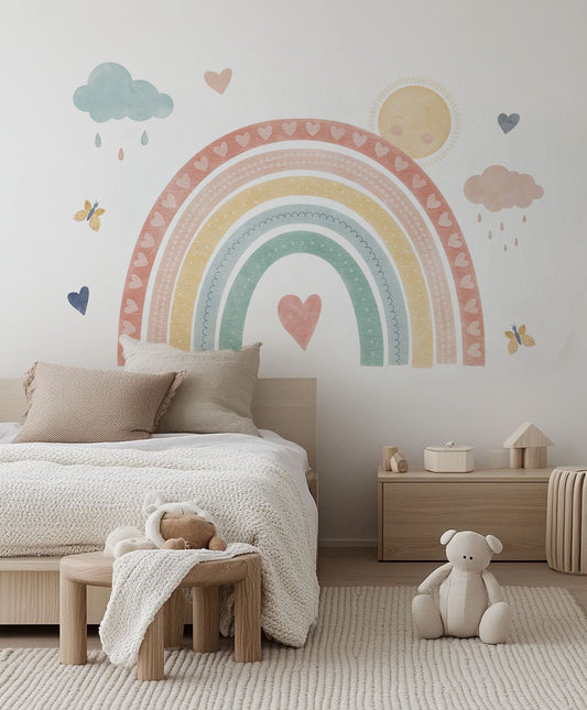 Arcoiris pastel
