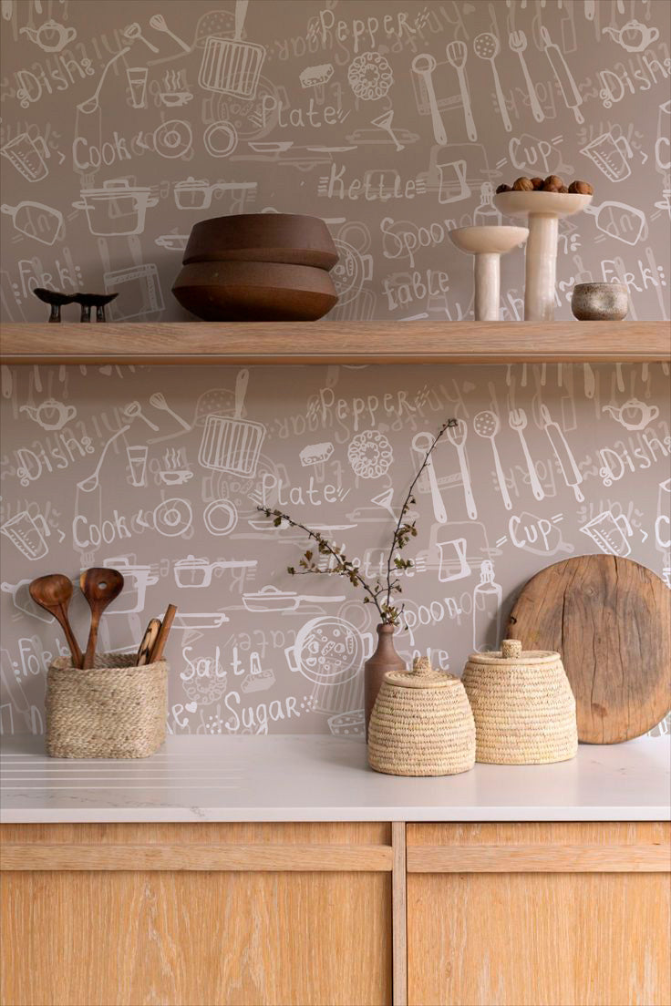 Cocina mural – Muro y Papel