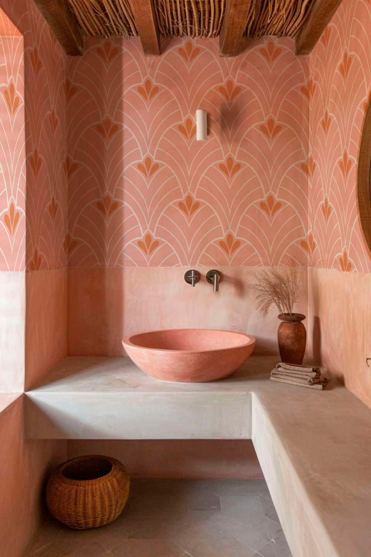 Portales rosa – Muro y Papel