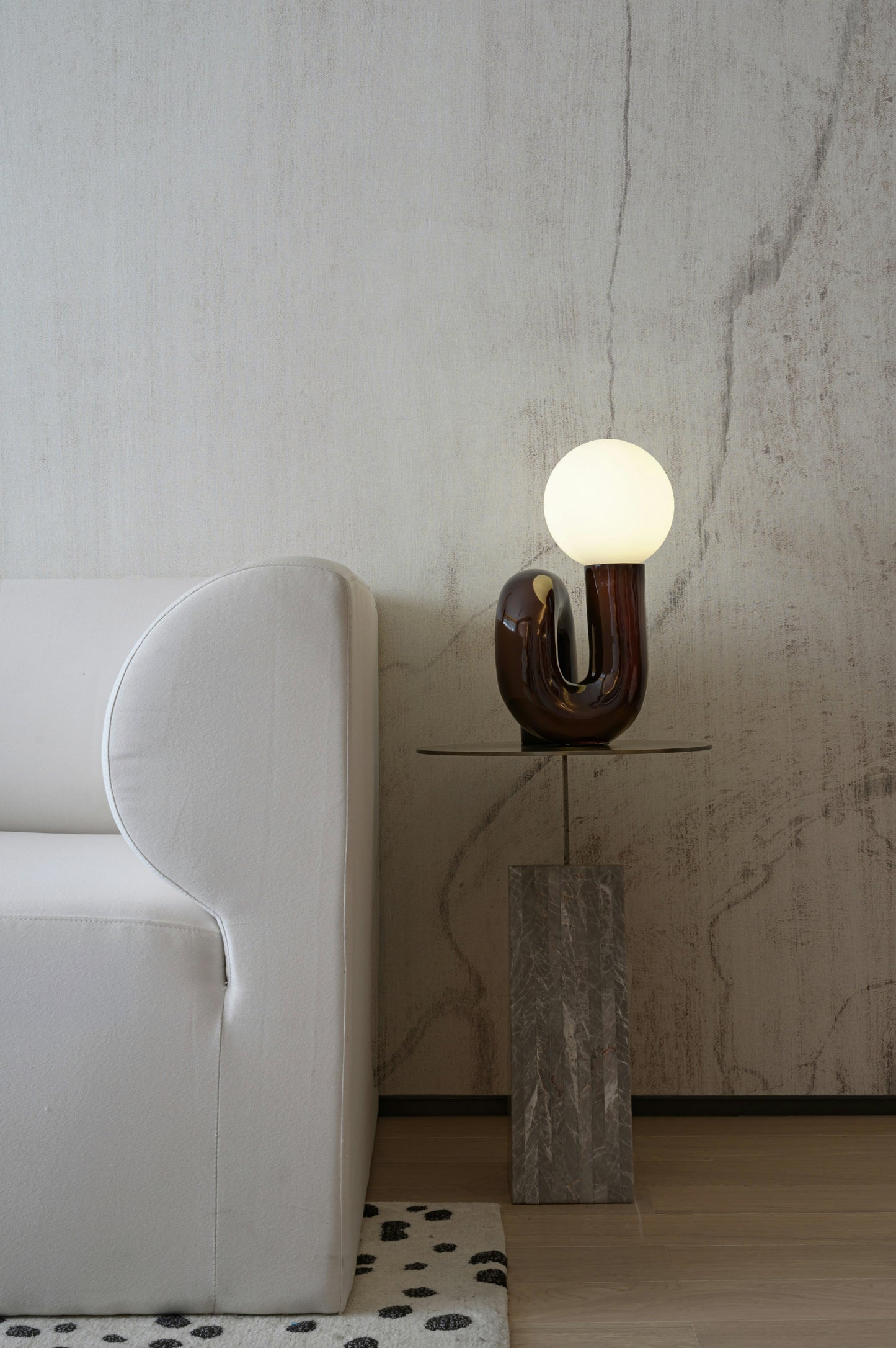 Textura mármol en piedra